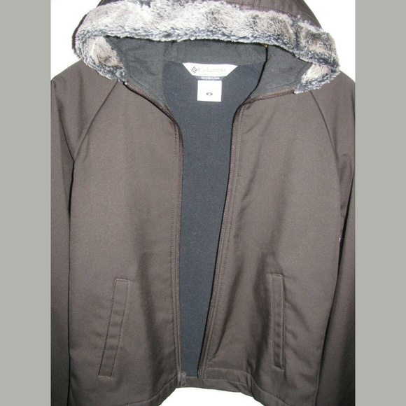 Women M Columbia Knit Track Hoodie Jacket - Picture 7 of 7